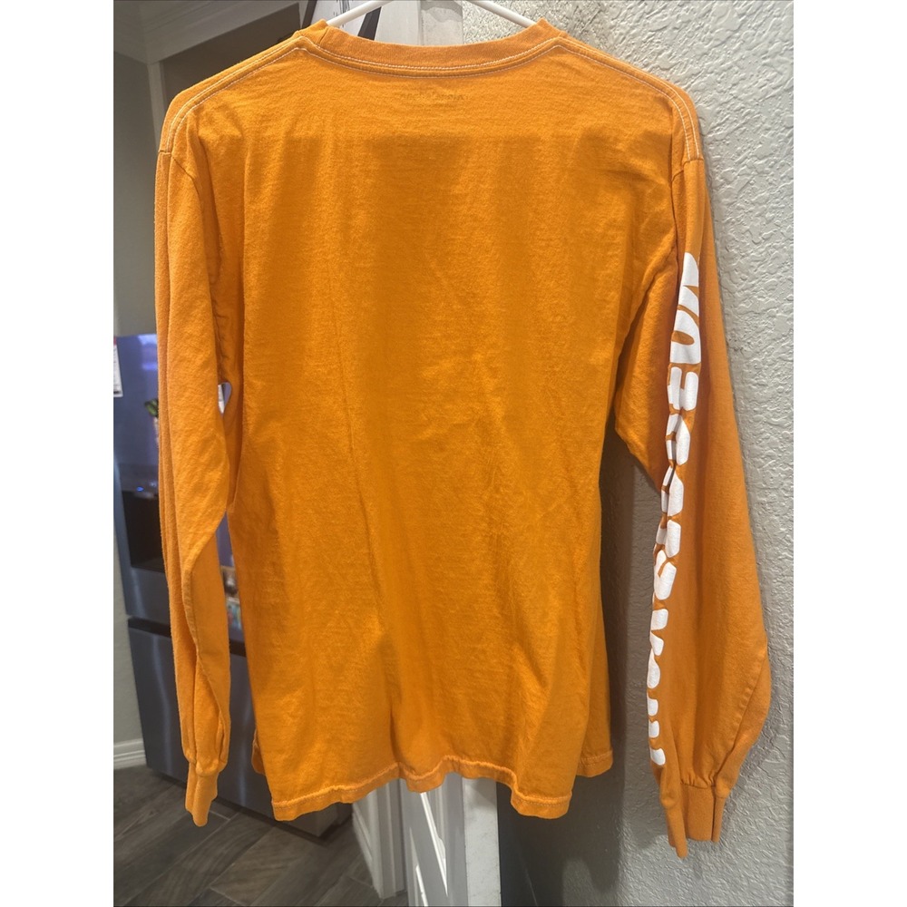 Nickelodeon 90s Men Nicktoons Orange Long Sleeve Shirt Rugrats Hey Arnold M - Picture 3 of 3